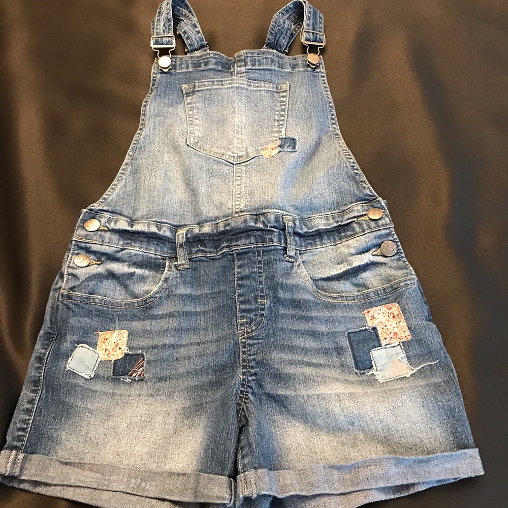 Cutest Patchwork Overalls!!! - Picture 3 of 9